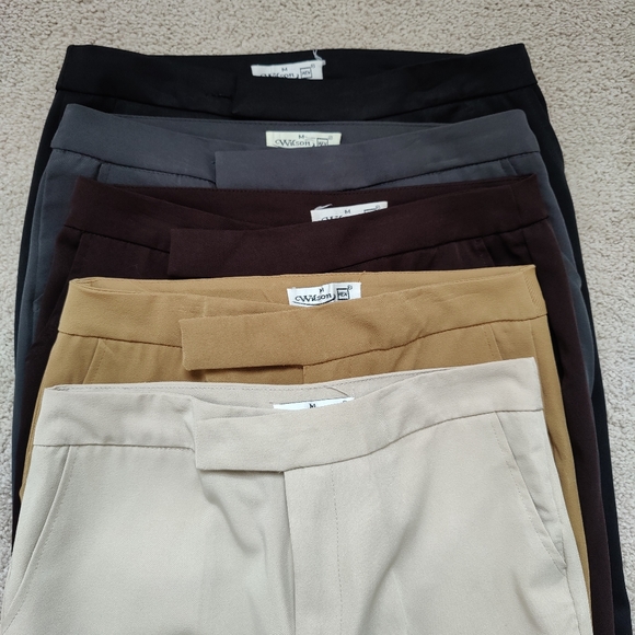 Wide Leg Dress Pants Petite - Picture 4 of 9